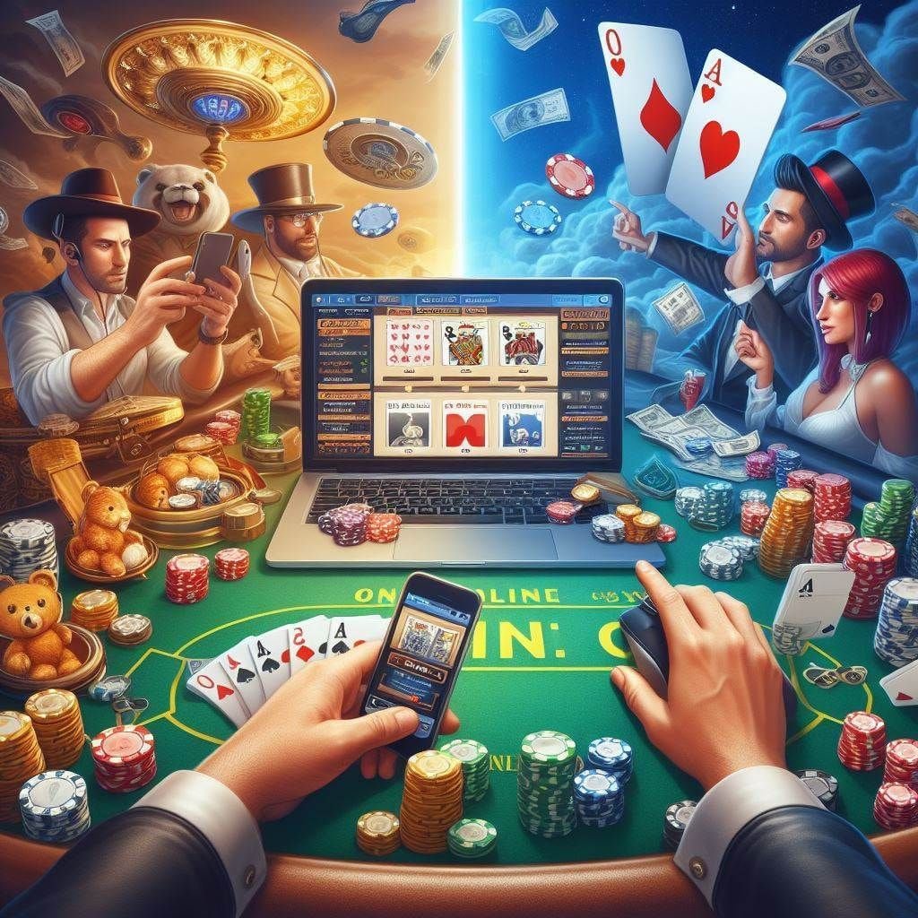 Aplikasi mobile banking Mandiri menampilkan opsi transfer ke slot gaming