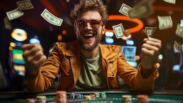Permainan slot Wild Fireworks dengan simbol kembang api dan tampilan bonus